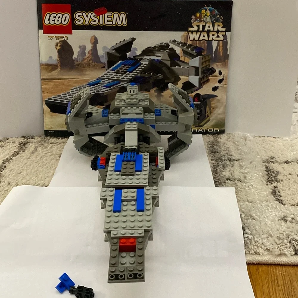 Lego Star Wars Episode I 1999 Sith Infiltrator Set 7151 - Picture 1 of 8